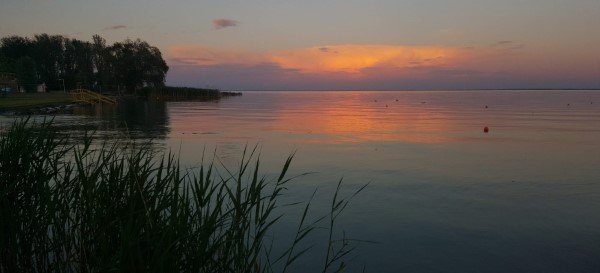 Balaton, Plattensee, Sonnenuntergang, Wasser